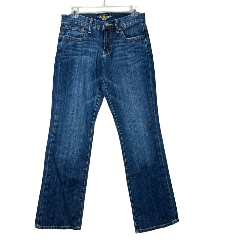 Lucky Brand Easy Rider Blue Vintage Bootcut Jeans Women Sz 4 27